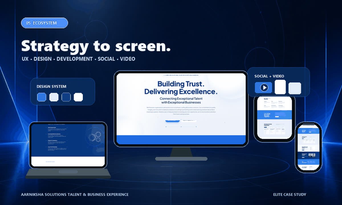 Industry expertise pages